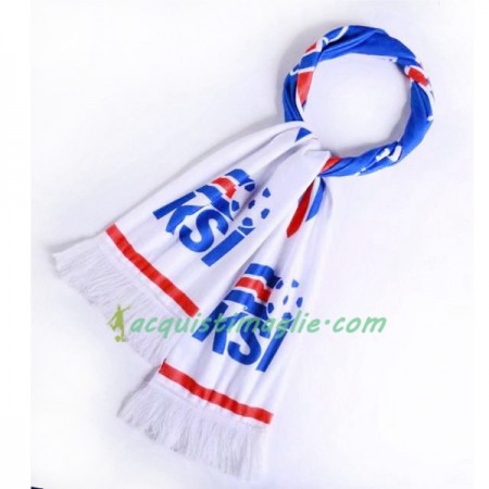 Islanda Mondiali 2018 Sciarpa Bianco